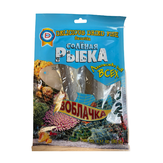 AV DELICIOUS Dried Saurida "Voblachka", 90g