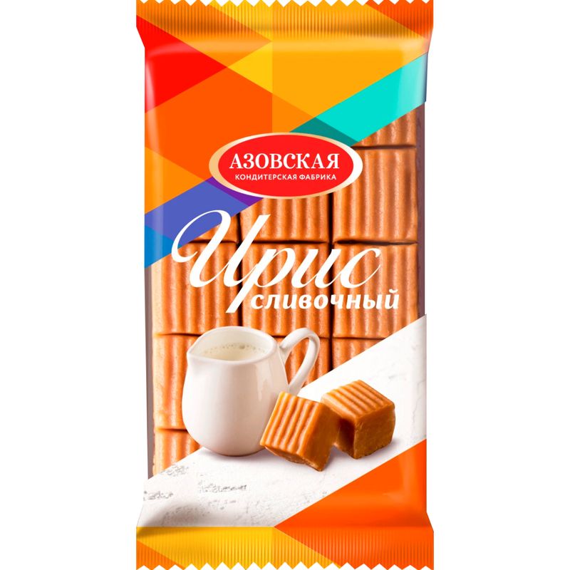 AZOVSKAYA "Slivochniy" Toffee Bar with Milk, 200g