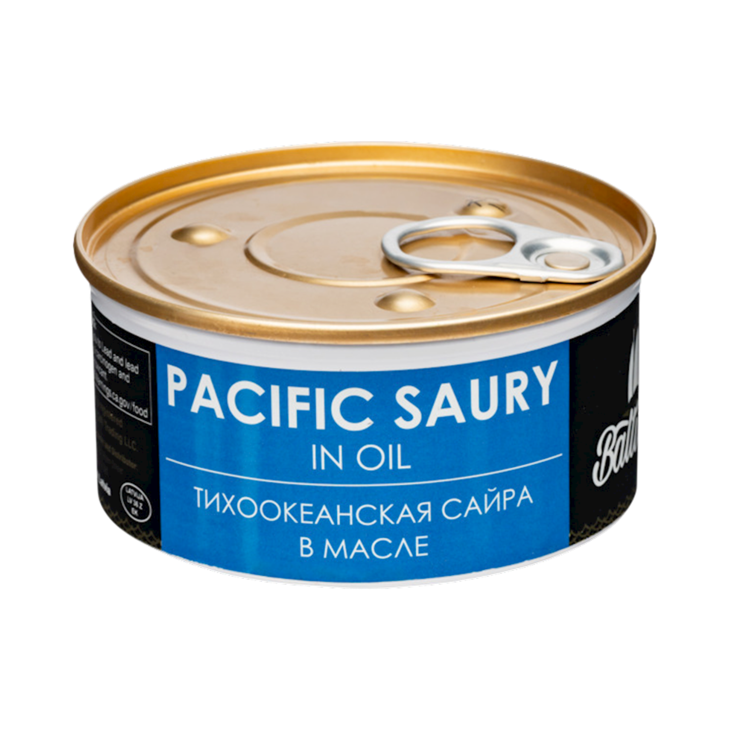 BALTIC GOLD Saury Pacific in Oil, 180g