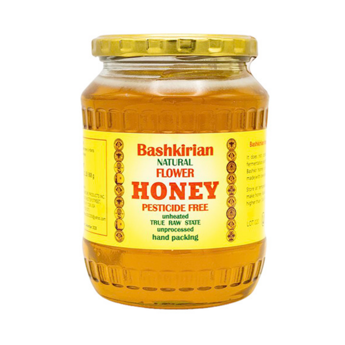 BASHKIRIAN Flower Raw Honey Organic, 908g