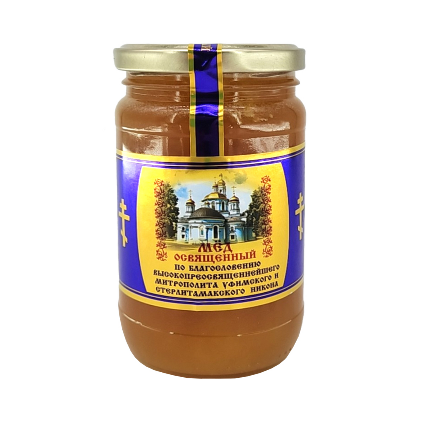 BASHKIRSKIE PASEKI Blessed Osvyshenniy Natural Linden Honey 500g