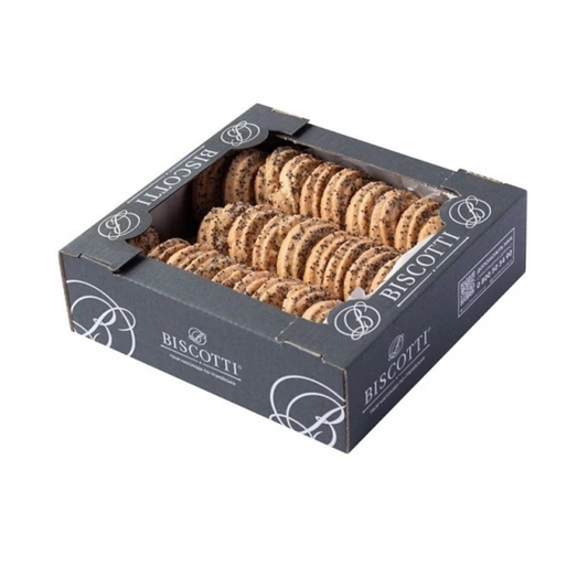 BISCOTTI Margaritka Cookies with Poppyseeds 400g