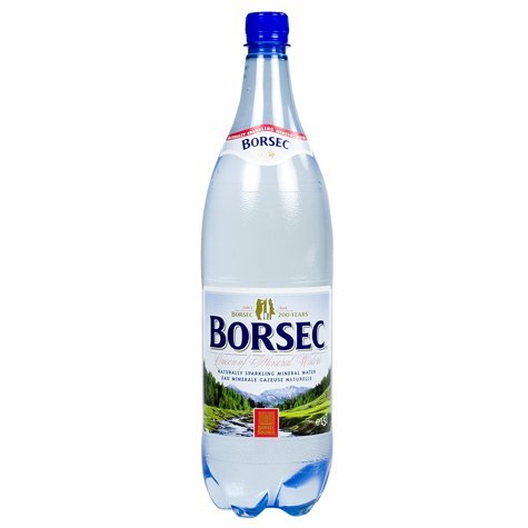 BORSEC Natural Sparkling Mineral Water, 1500ml