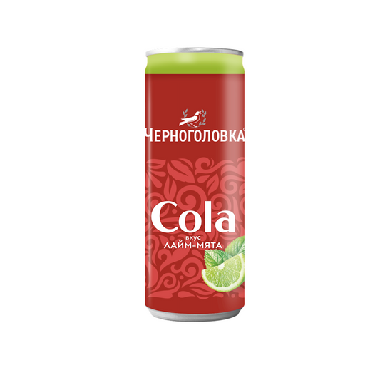 CHERNOGOLOVKA Cola Lime and Mint, can 330ml