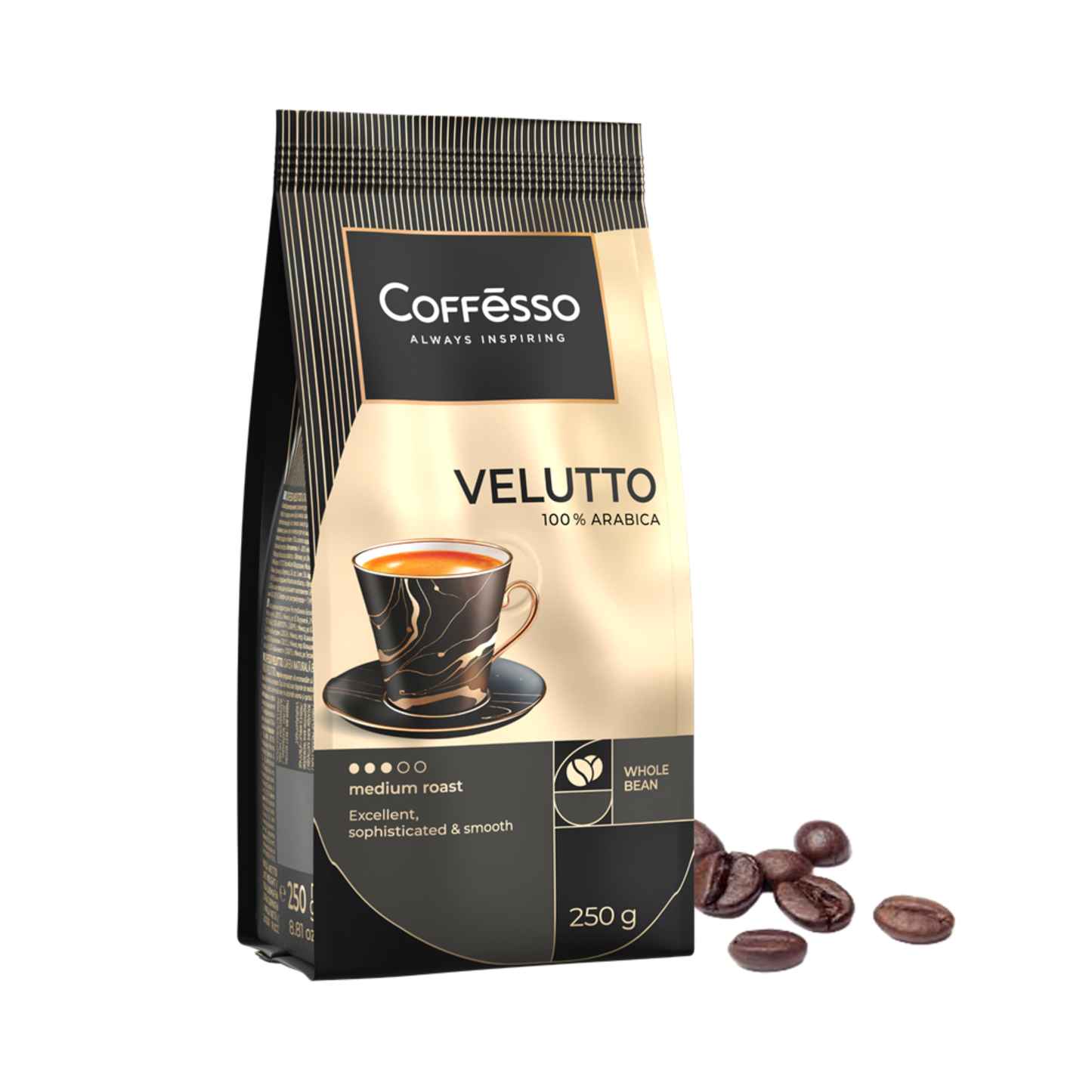COFFESSO Coffee Beans Velutto, 250g