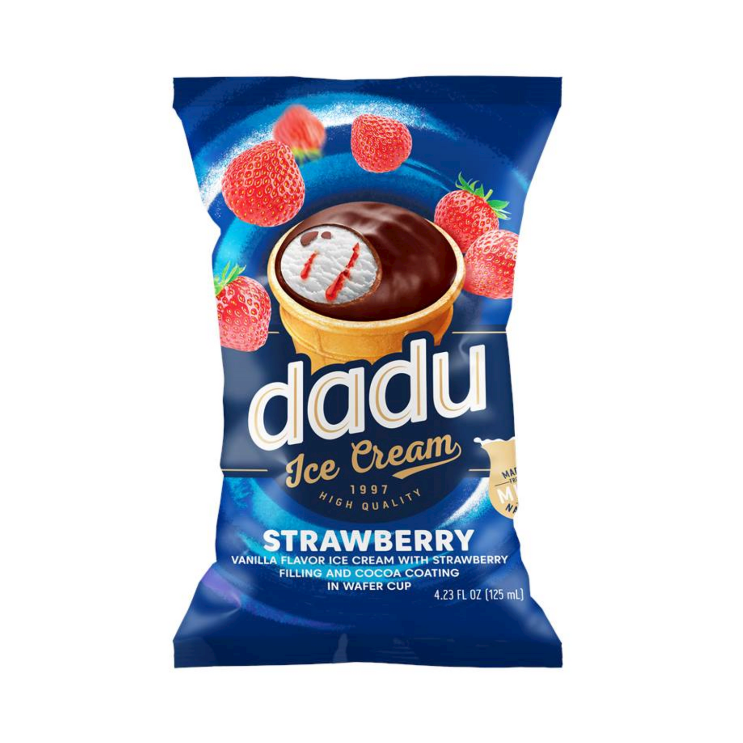 DADU Strawberry Ice Cream, 120ml
