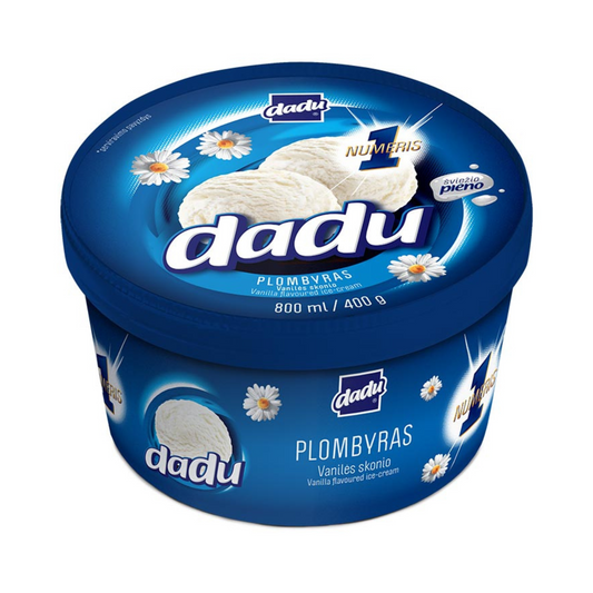 DADU #1 Vanilla Flavor Ice Cream, 800ml