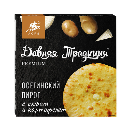 DAVNAYA TRADITSIYA Osetinskiy Pie with Cheese and Potato, 450g