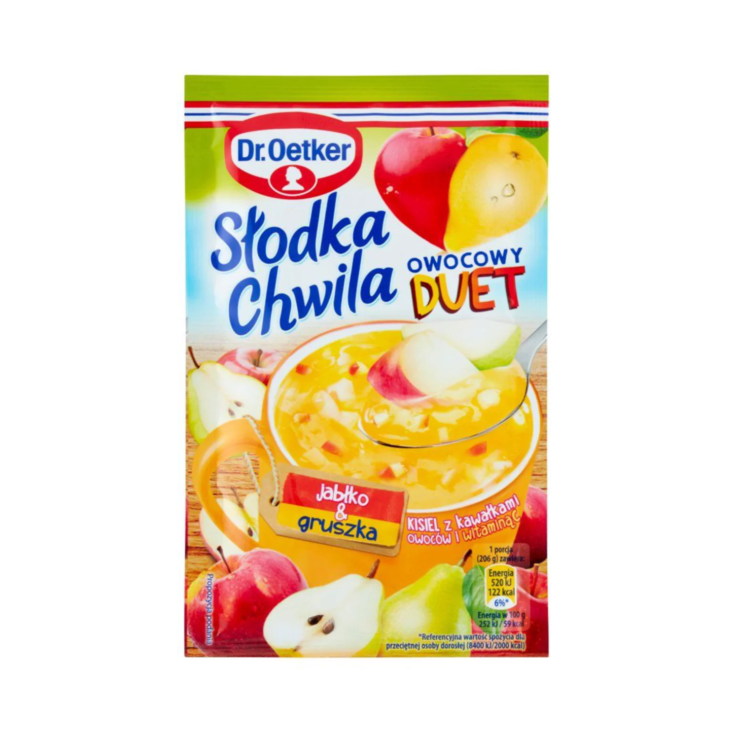 DR. OETKER Kissel Apple and Pear, 31.5g