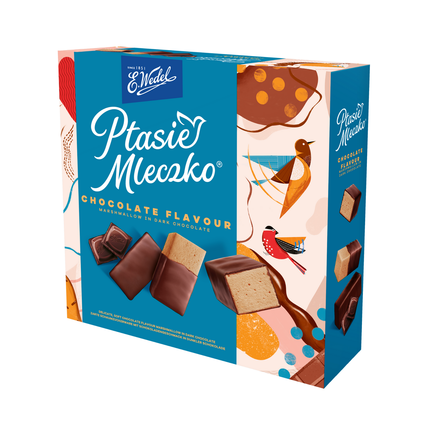E.WEDEL Ptasie Mleczko Chocolate Marshmallow in Dark Chocolate340g