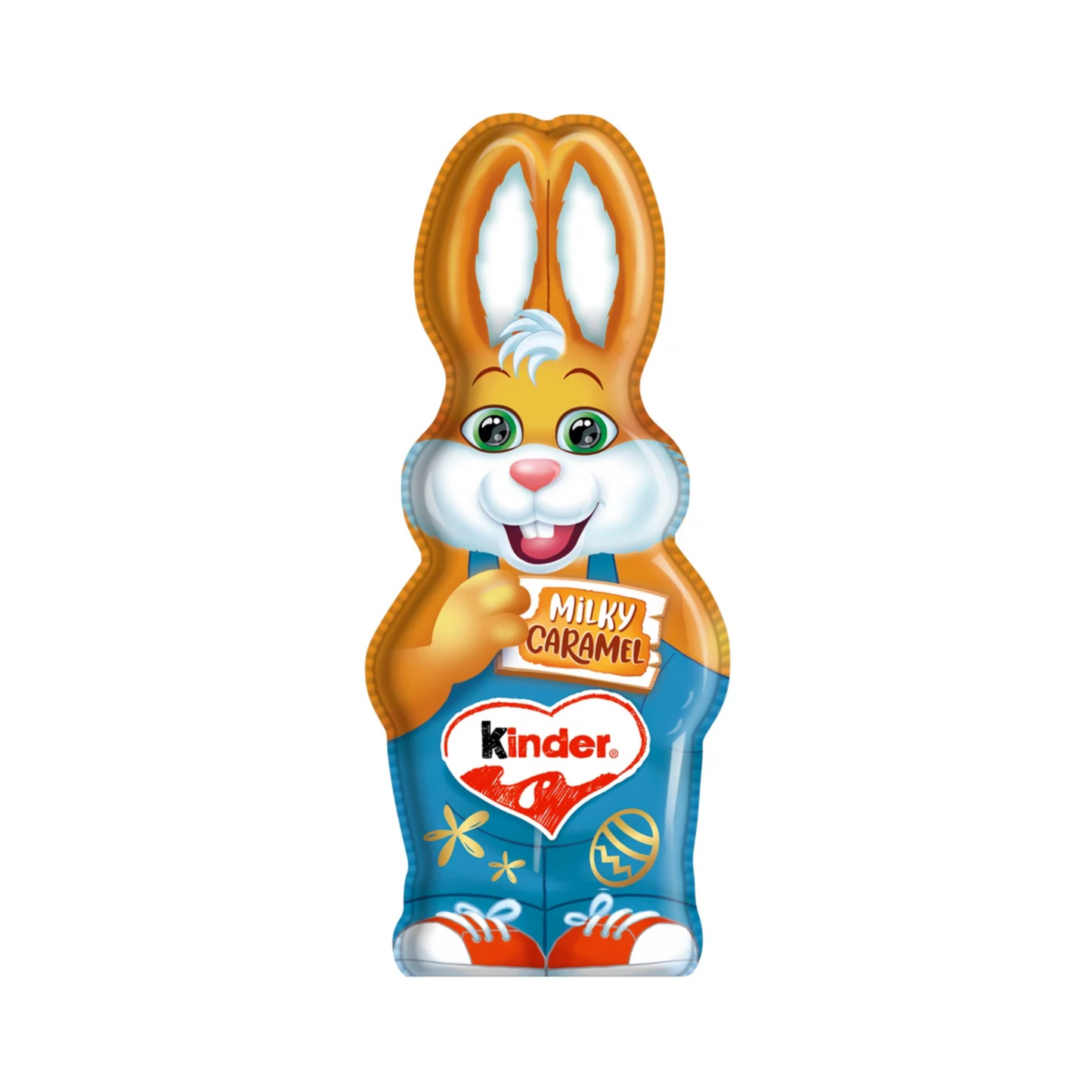 FERRERO Kinder Easter Rabbit Milky Caramel, 110g