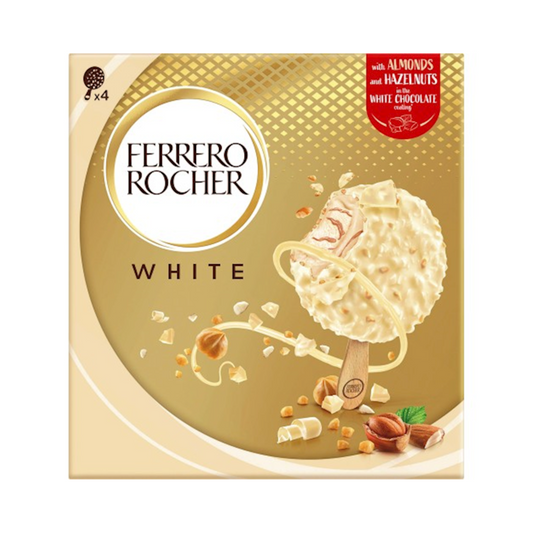 FERRERO Rocher White Chocolate Ice Cream Stick 4x280ml