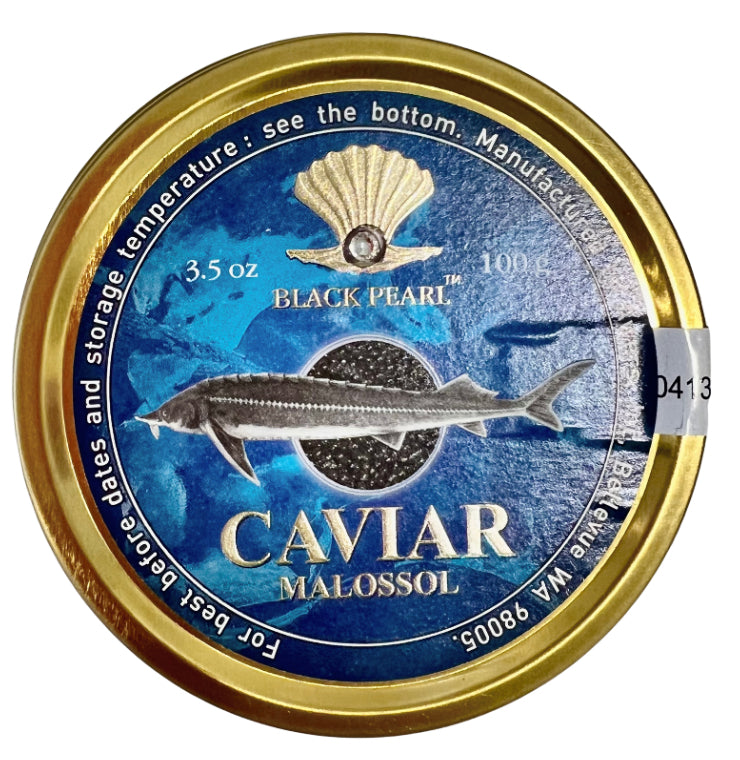 BLACK PEARL Black Caviar Kaluga Diamond (tin), 100g