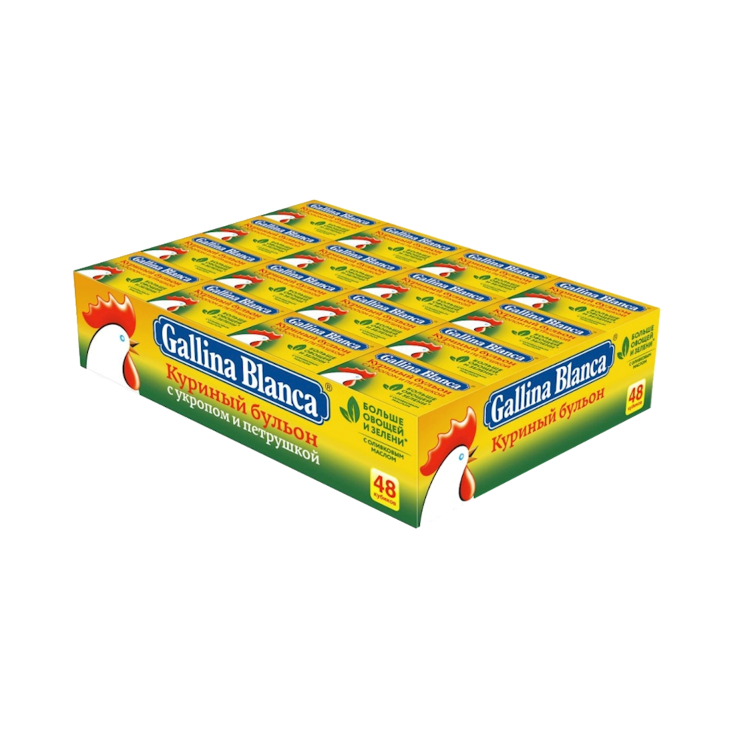 GALLINA BLANKA Chicken with Dill and Parsley Bouillon Cubes, 10g