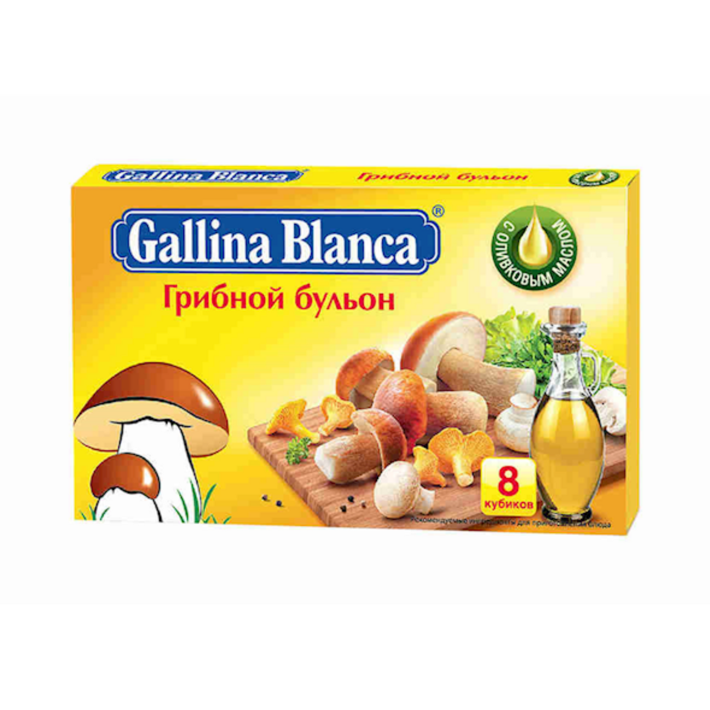 GALLINA BLANKA Mushroom Cubes 80g