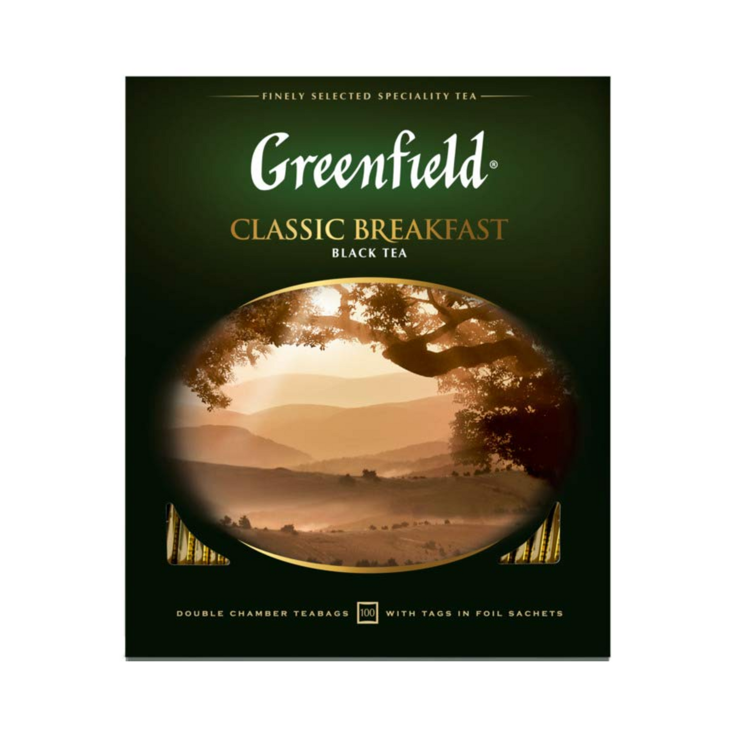 GREENFIELD Black Tea "Classic Breakfast" 100bags