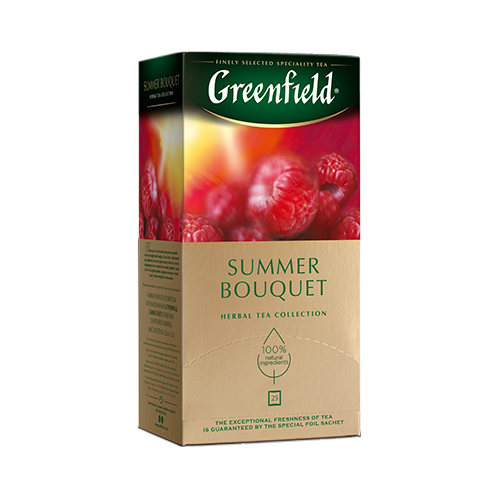GREENFIELD Summer Bouquet Herbal Tea, 25bags