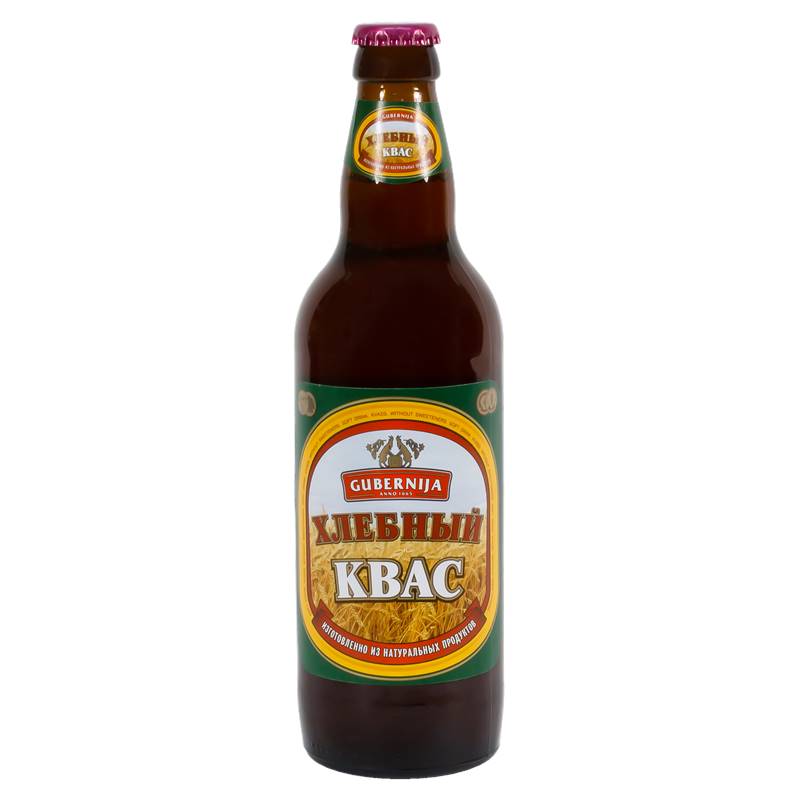 GUBERNIJA Kvass in glass bottle, 500ml