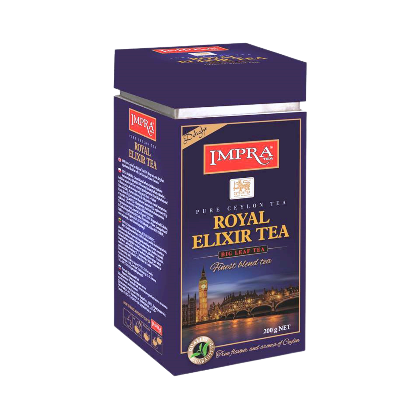 IMPRA Royal Elixir Pure Ceylon Loose Black Tea, 200g