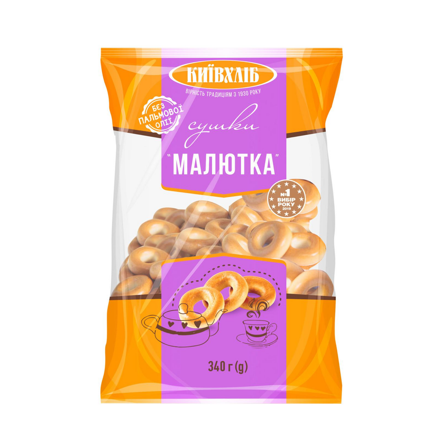 KIEV HLEB Sushka Malutka 340g
