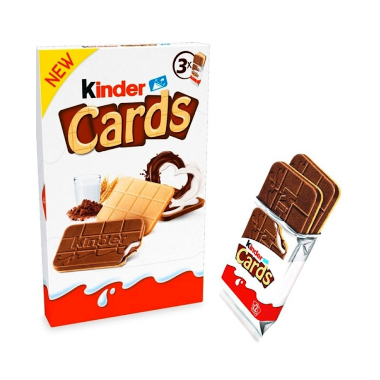 KINDER Cards Cookies, 76.8g