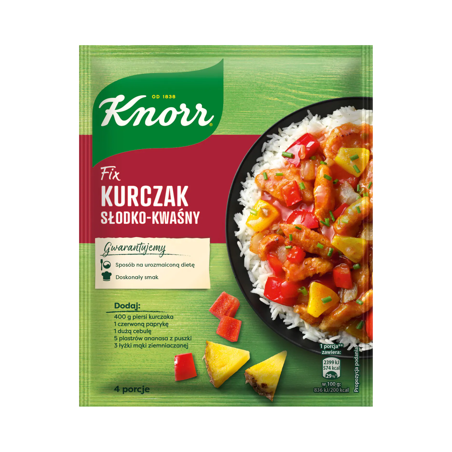 KNORR Chicken Sweet and Sour Sauce, 64g