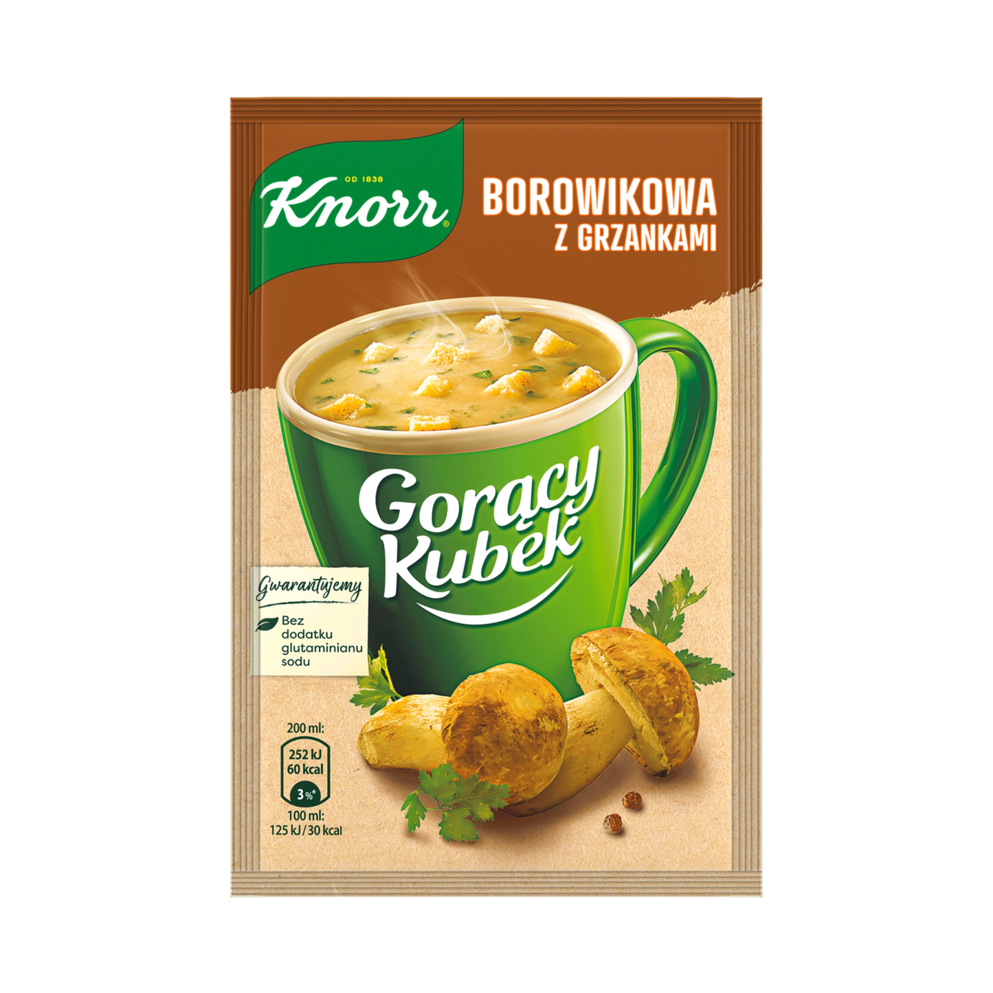 KNORR Goroncy Kubek Boletus Soup with Croutons, 16g