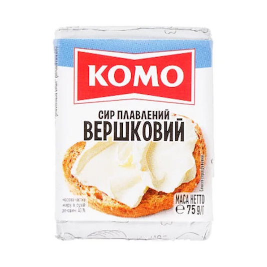 KOMO Cheese Plavleniy "Vershkovy", 75g