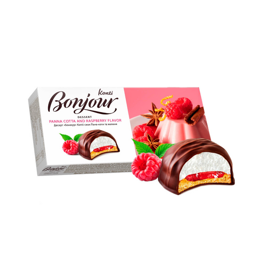 KONTI Bonjour Dessert with Raspberry 232g