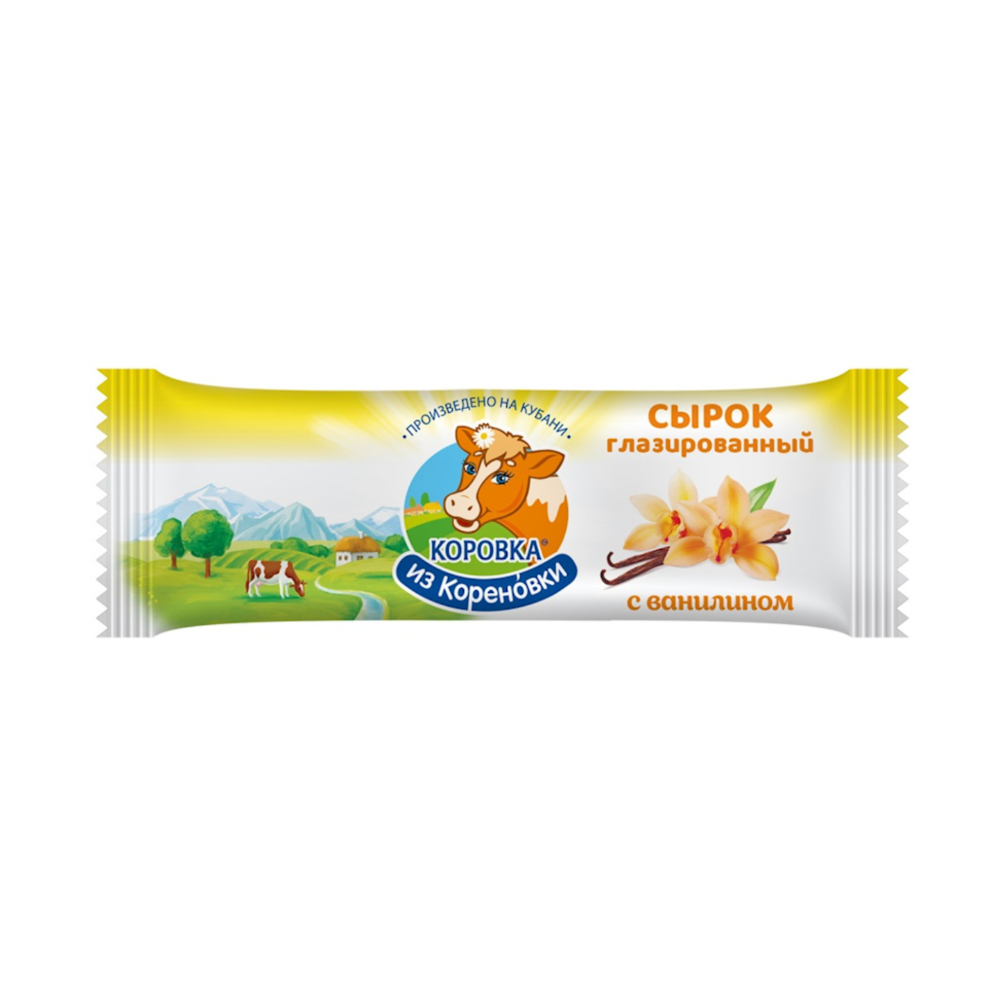 KOROVKA IZ KORENOVKI Cheesecake Bar In Milk Chocolate Glazing, 40g