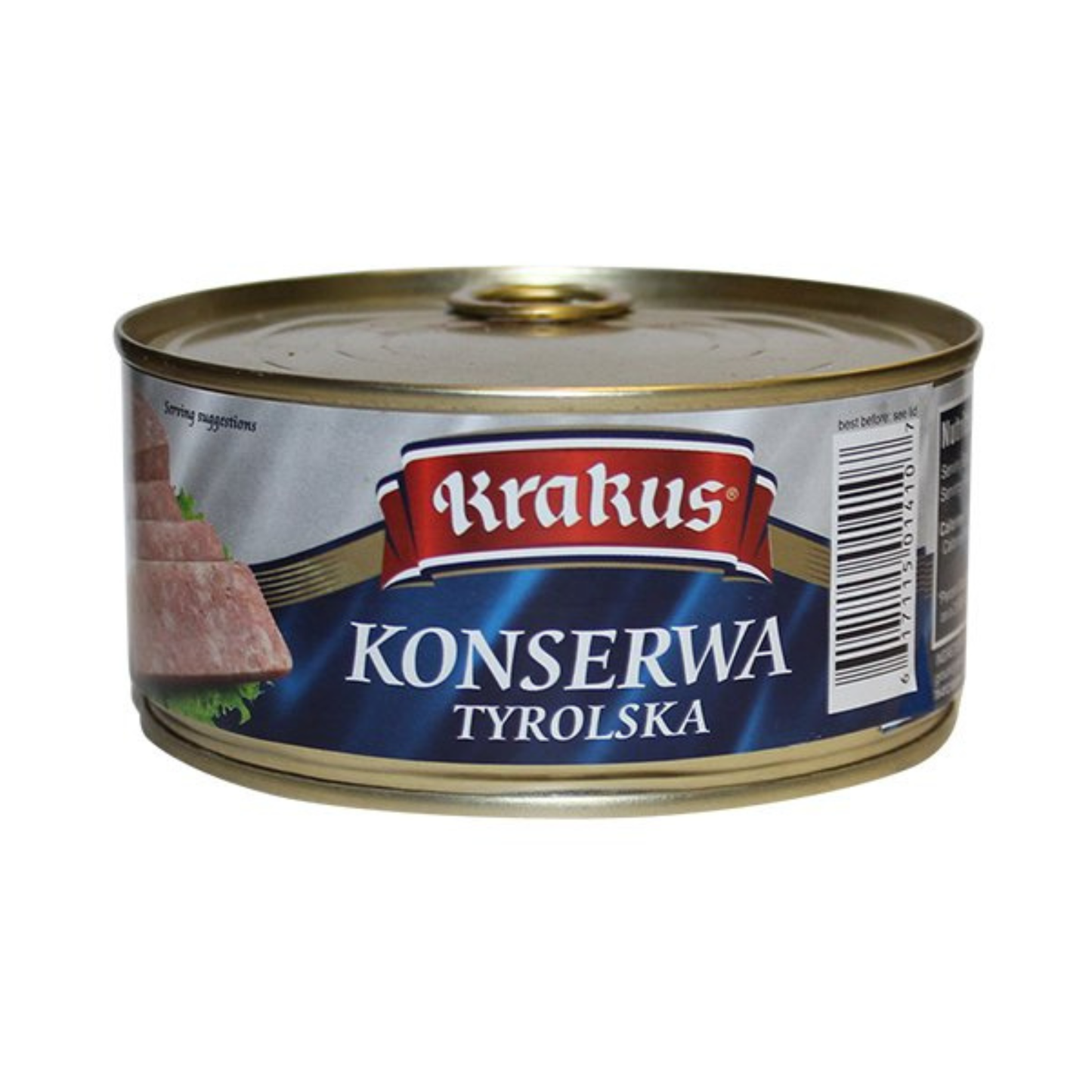 KRAKUS Canned Pork Loaf Tushenka (Tyrolska), 300g