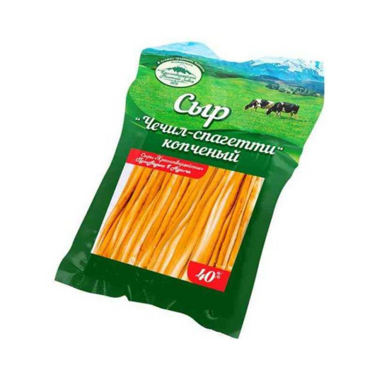 KRASNOGVARDEYSKY Chechil Smoked Cheese Spaghetti 100g