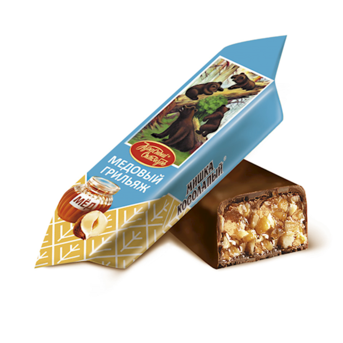 KRASNY OKTYABR Mishka Kosolapiy Medovyi Candies, by lb