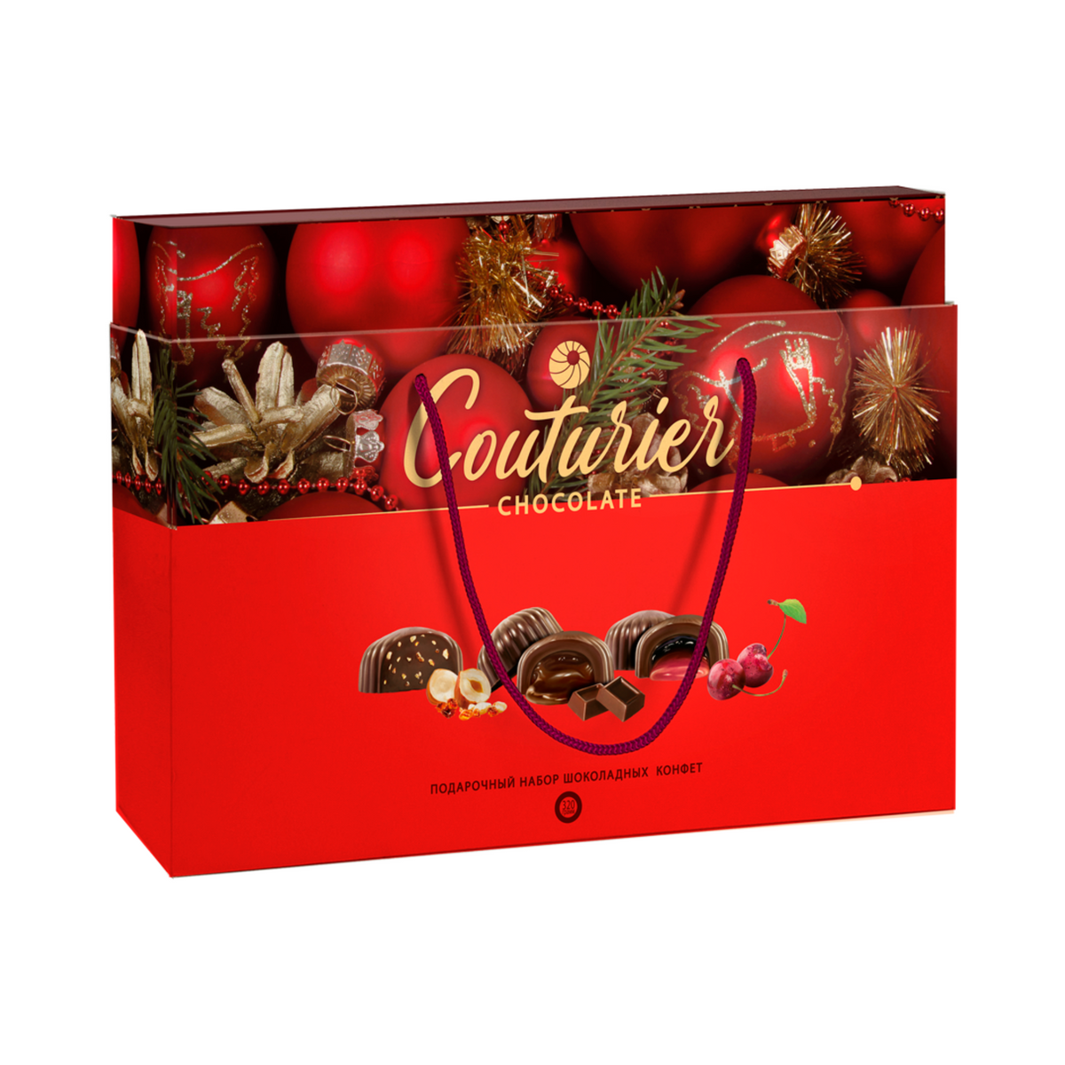 KUTUR'E Chocolate Candy Assorted Red Box, 320g