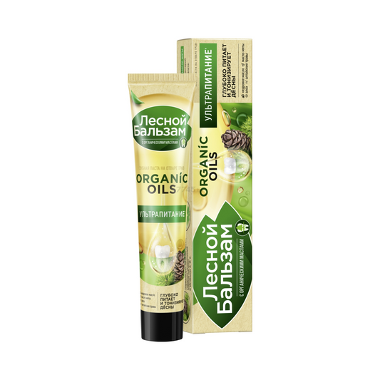 LESNOY BALZAM Toothpaste with Organic Oils and Aloe, 75g