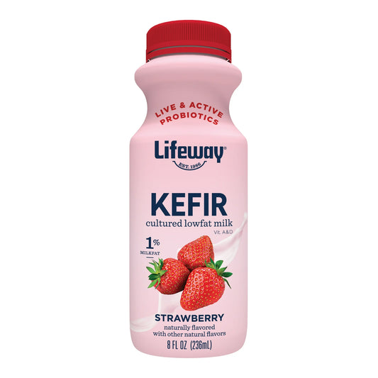 LIFEWAY Kefir (Small) Strawberry, 237ml