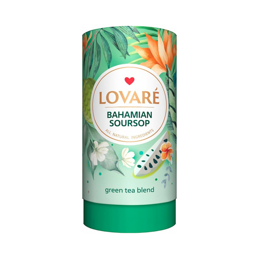 LOVARE Tea Green Bahamian Soursop Loose 80g