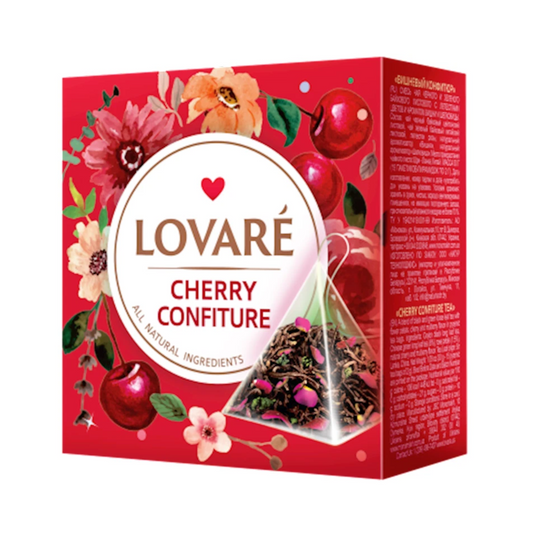 LOVARE Tea (3D) Black Cherry Confiture 15bags