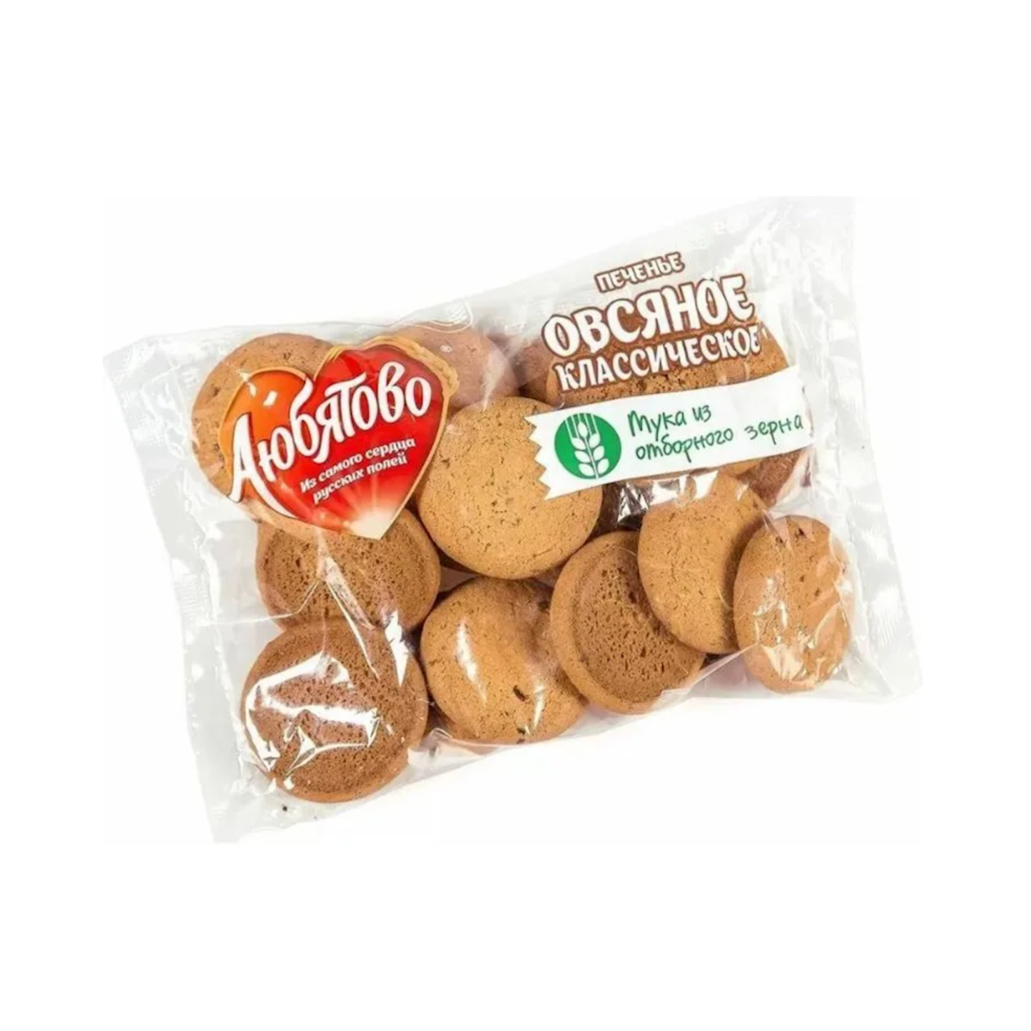 LUBYATOVO Oatmeal Cookies Classic, 500g