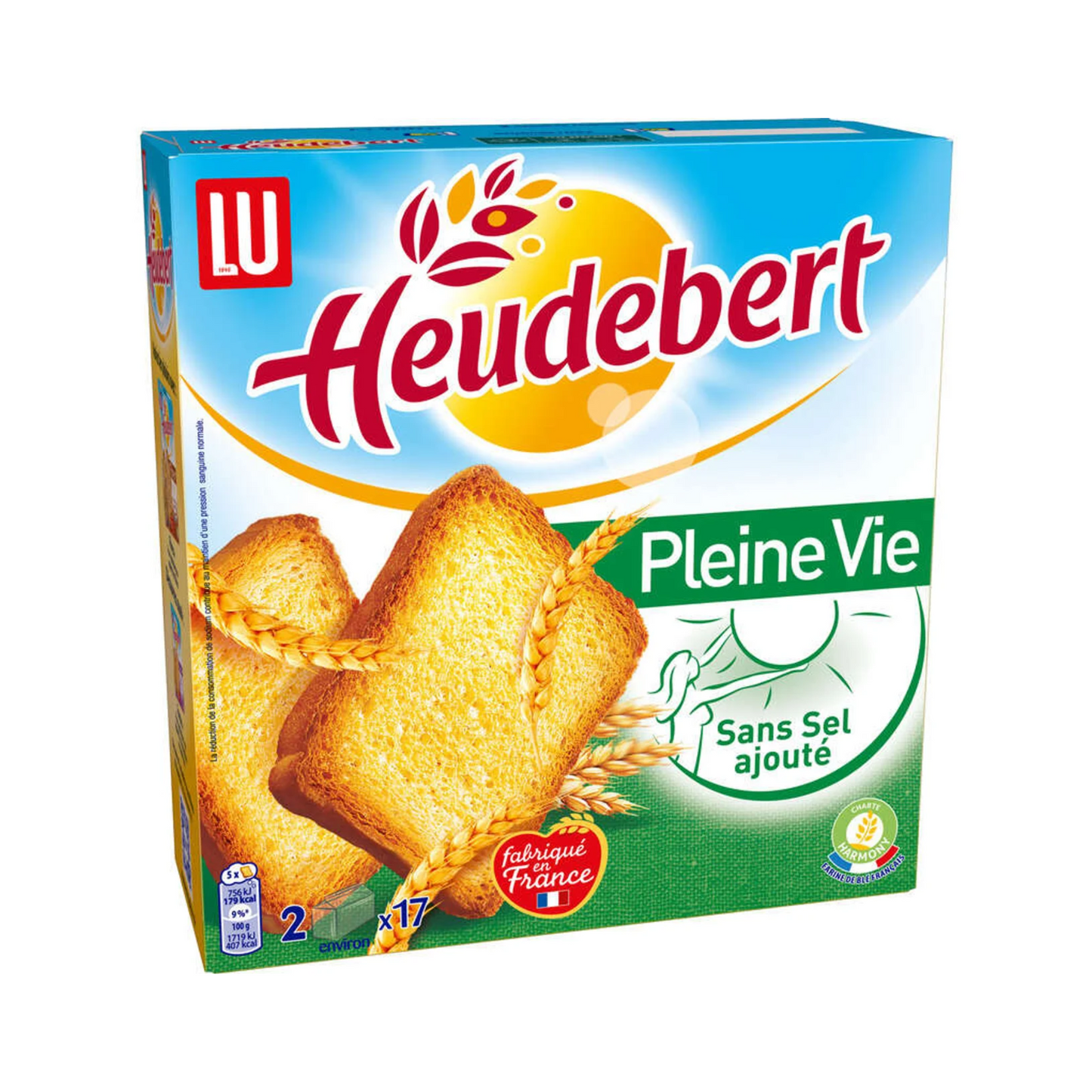 LU Crunchy Bread Salt Free 300g