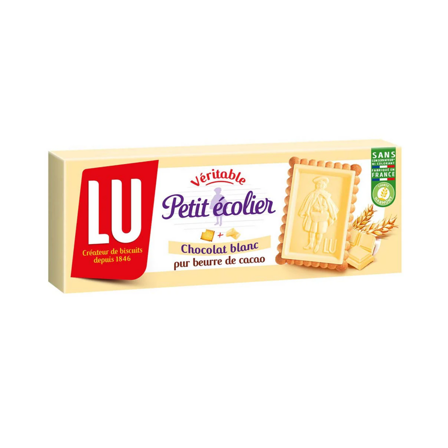 LU Petit Ecolier White Chocolate Biscuits 150g