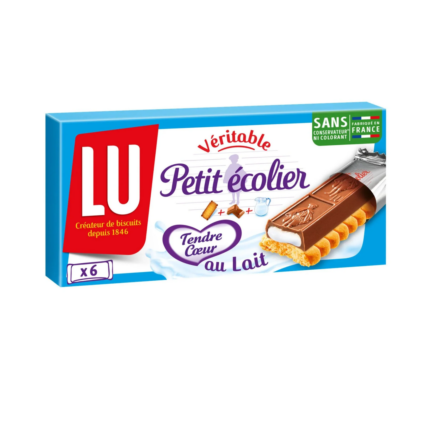 LU Petit Ecolier with Milk Chocolate 120g