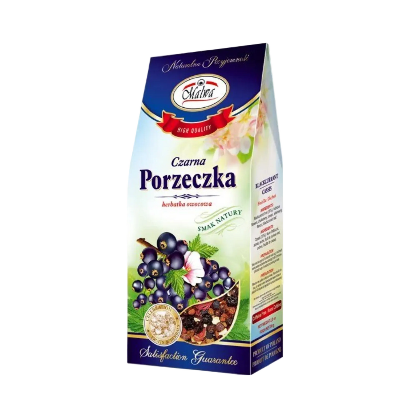 MALWA Blackcurrant Herbal Tea, 80g
