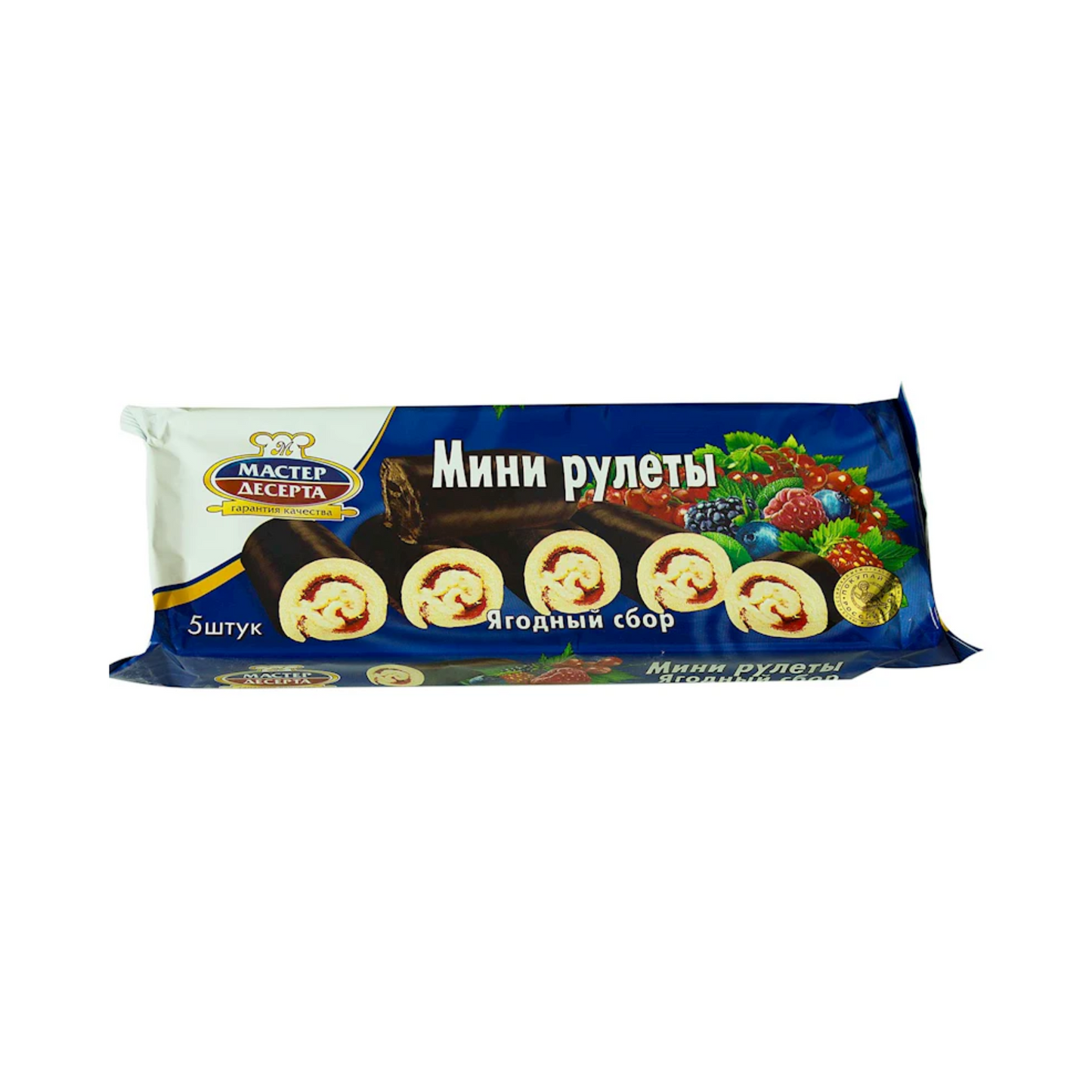 MASTER DESERTA Mini Roll Berry Mix 175g