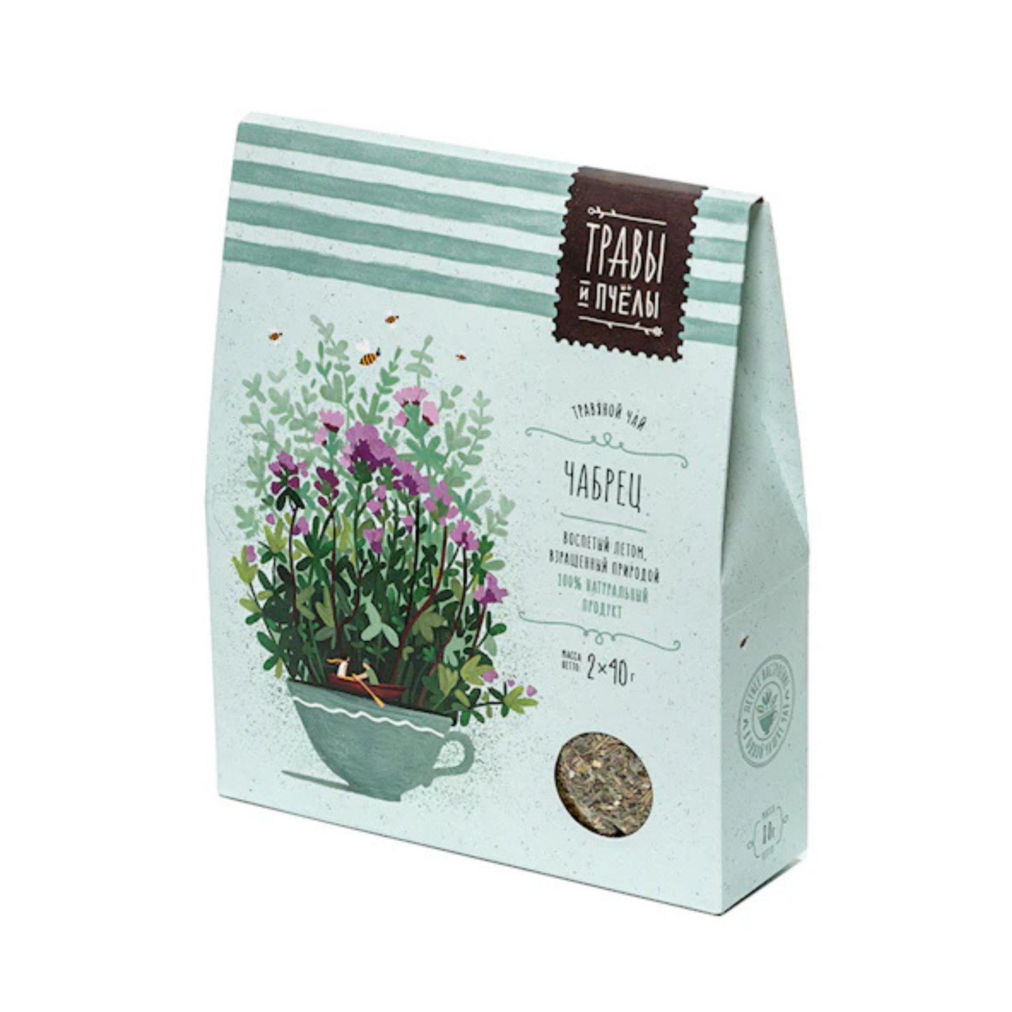 MEDOVIY DOM Thyme Herbal Tea, 80g