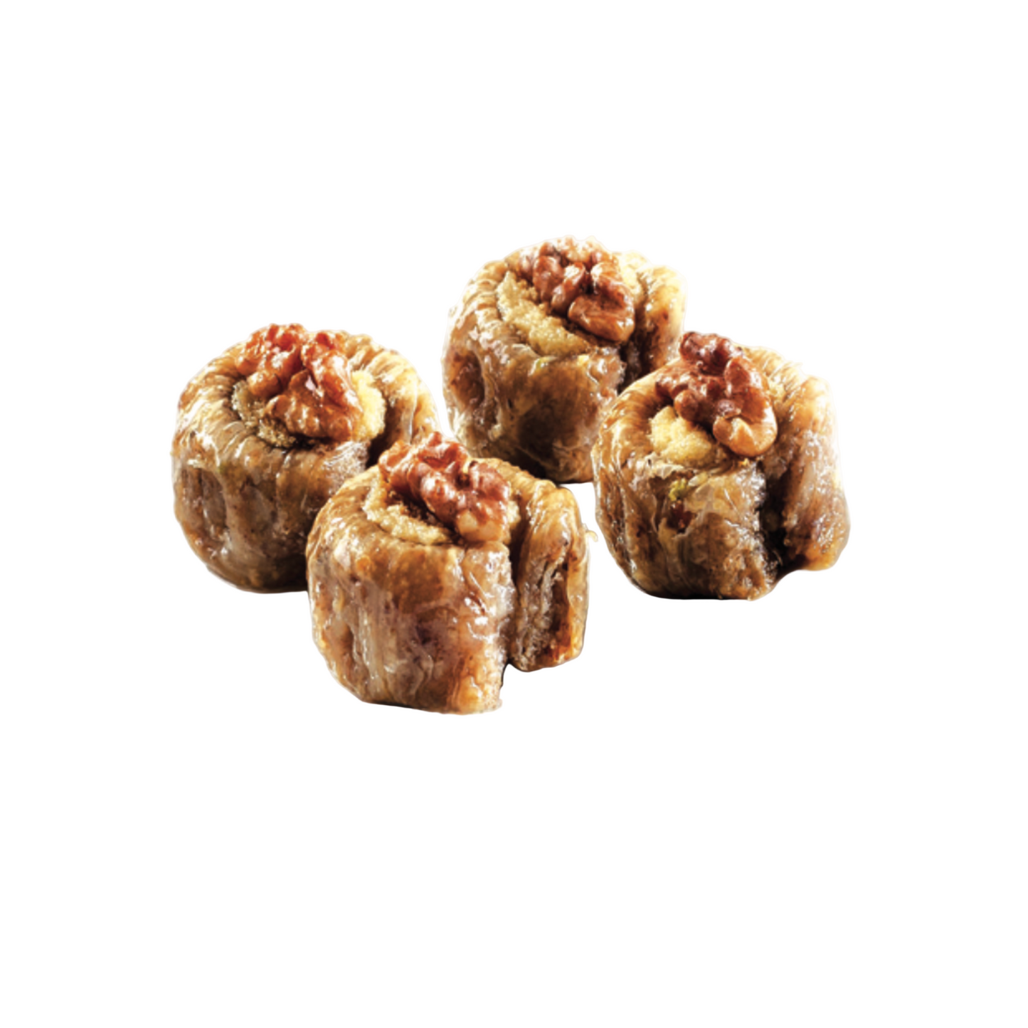 Fig-Shaped Baklava with Walnut, 1pc