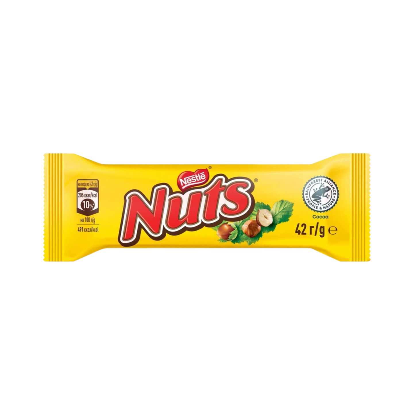 NESTLE Chocolate Bar Nuts, 42g