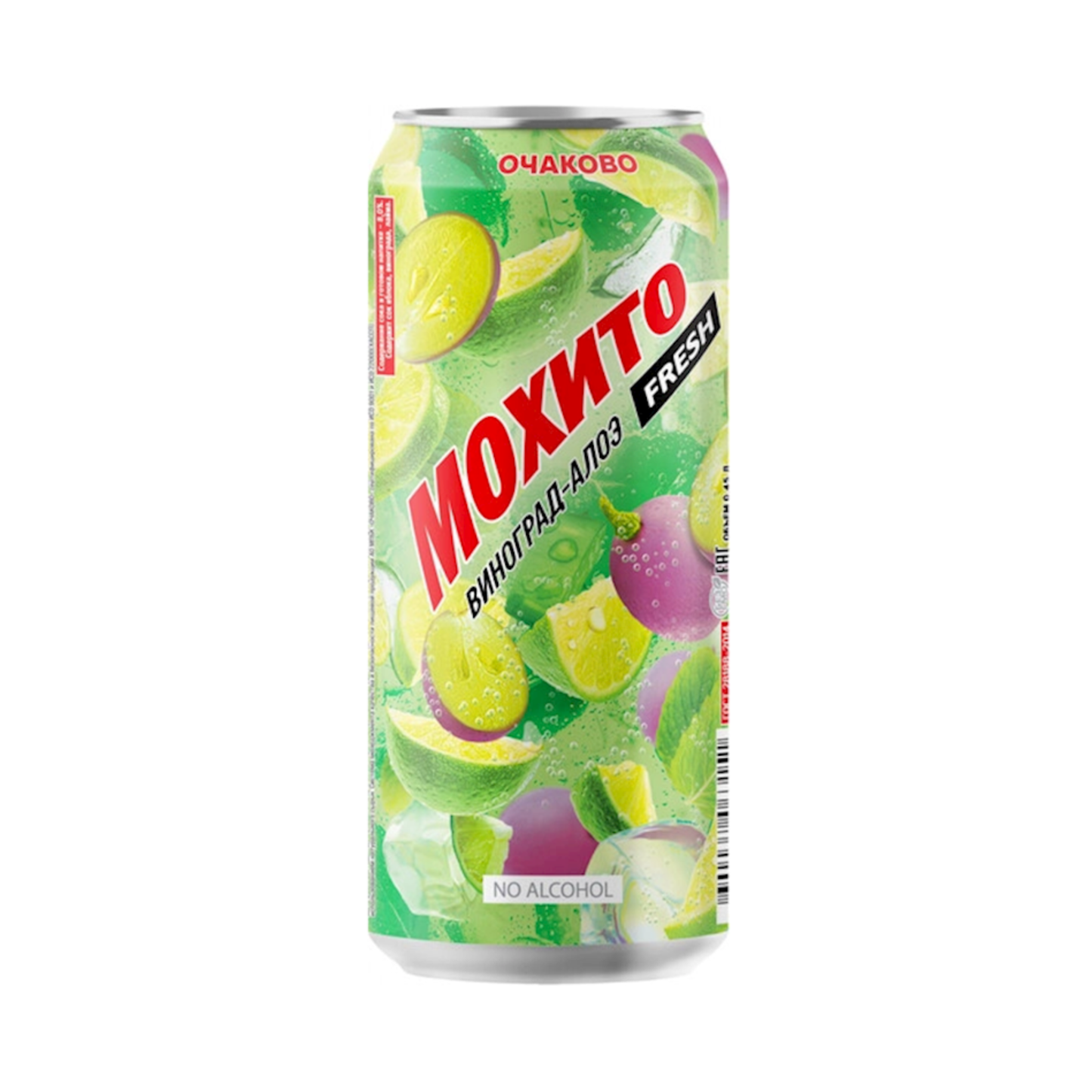 OCHAKOVO Mojito Grape and Aloe, 450ml