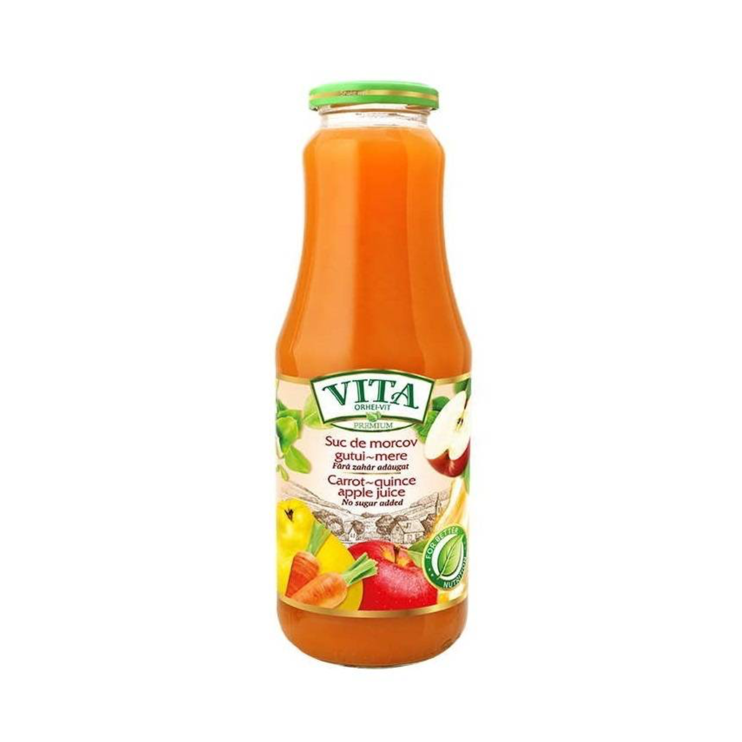 ORHEI-VITA Carrot, Pumpkin and Apple Juice (Glass), 1000ml