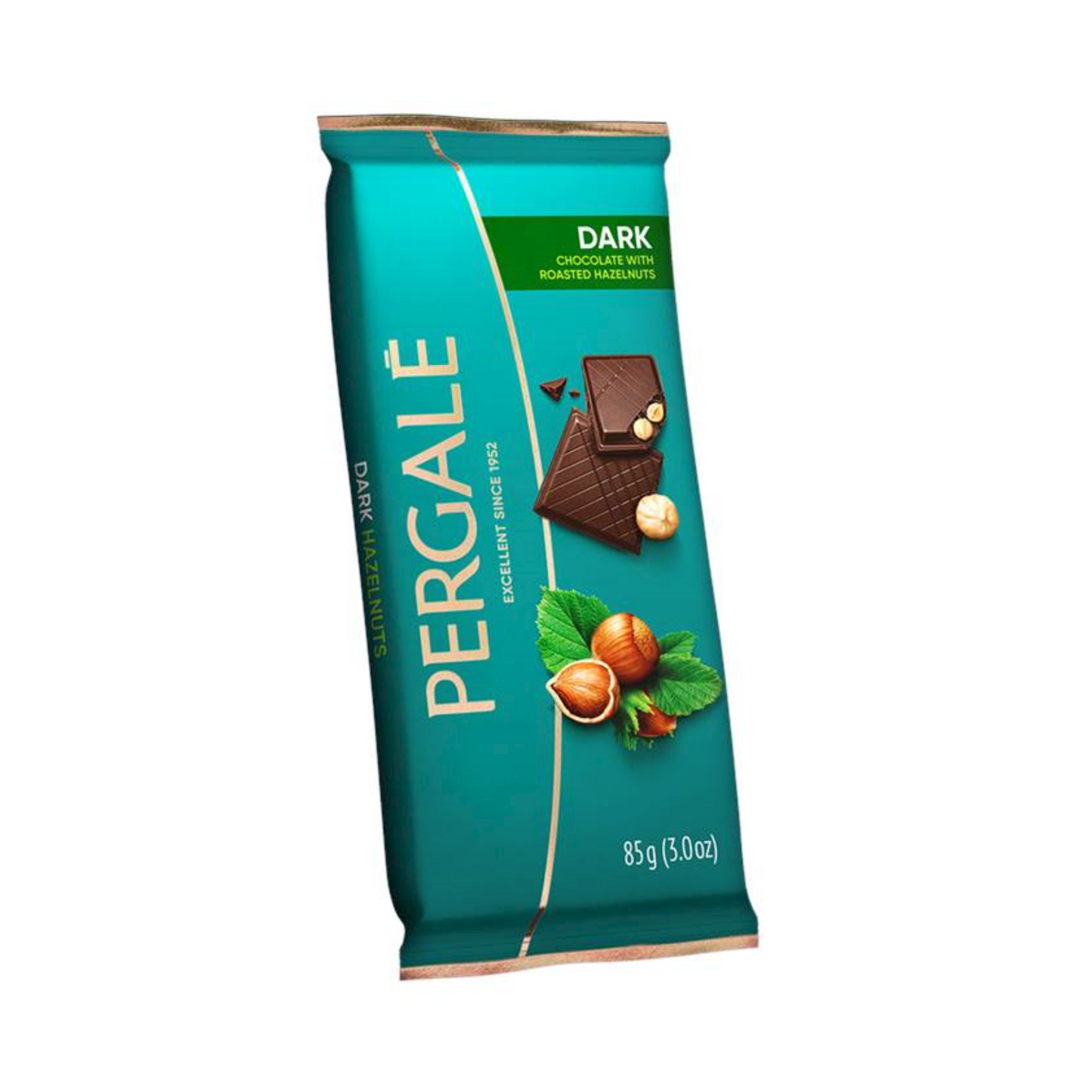 PERGALE Dark Chocolate with Hazelnuts, 85g